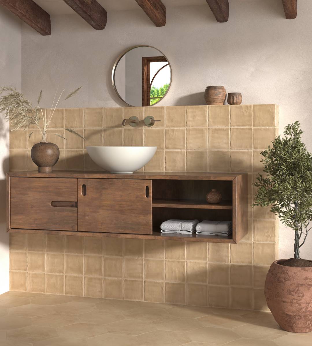 robinetterie en laiton finition mat au Grau du Roi près de Montpellier