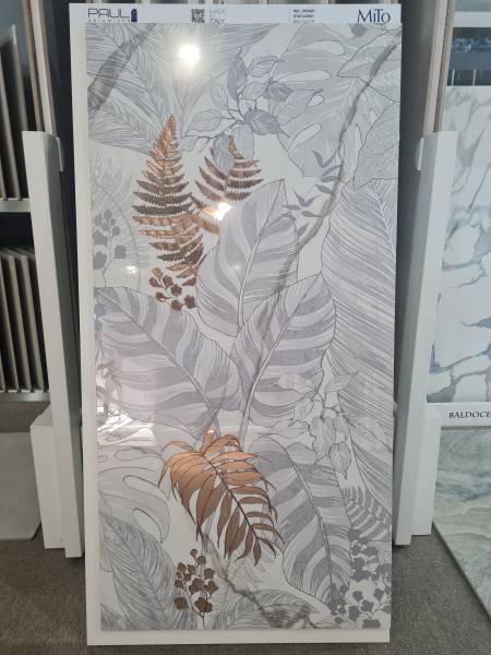 carrelage feuilles d'or LATINO CERAM