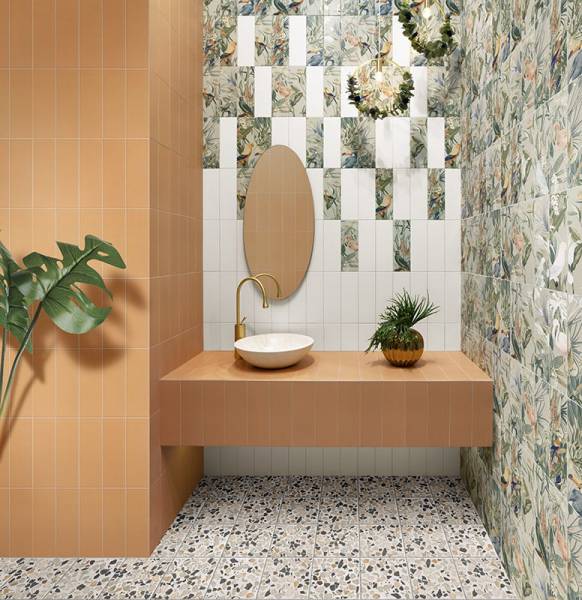 FAÏENCE MOTIF FLEUR/PLANTE MONTPELLIER