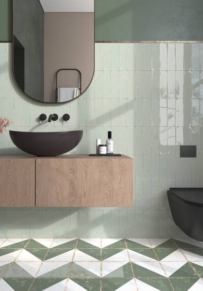 robinetterie encastré noir mat au Grau du Roi près de Montpellier 