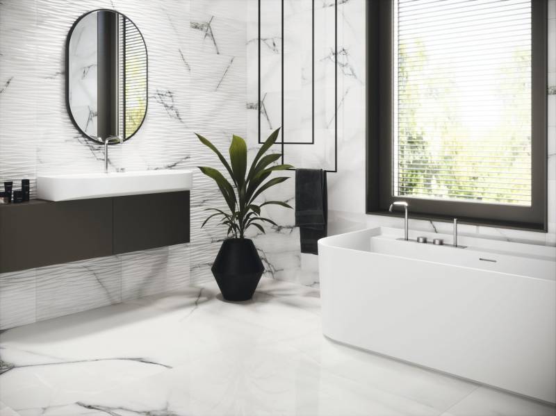 CARRELAGE MARBRE SALLE DE BAIN