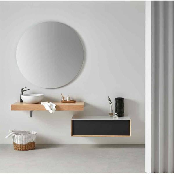 MEUBLE DÉCALÉ SALLE DE BAIN