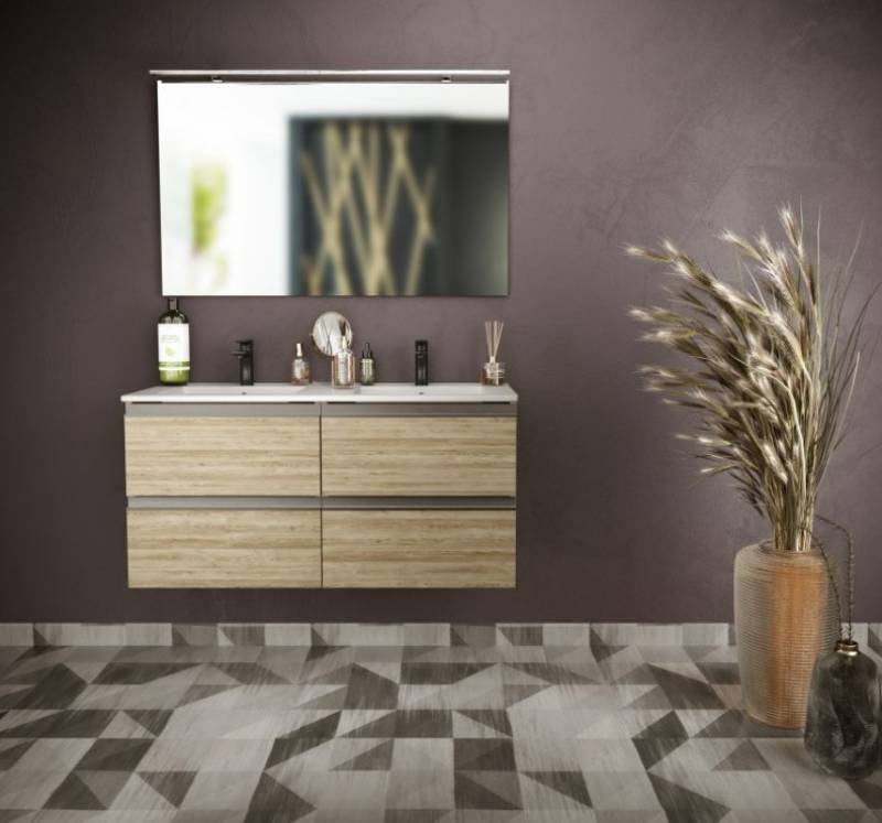 Meuble suspendu sur mesure chez Latino Ceram
