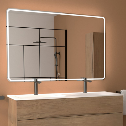 MIROIR RECTANGLE LUMINEUX BEZIERS