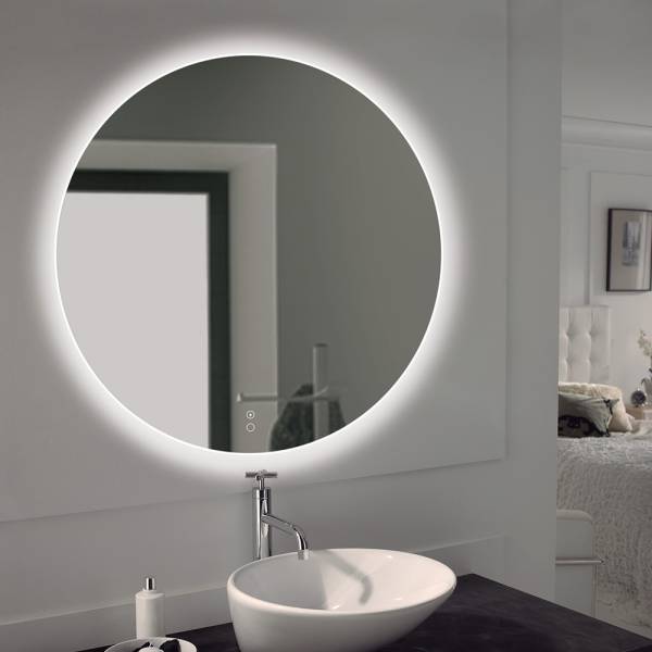 MIROIR ROND LED PÉROLS