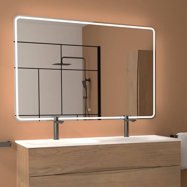 MIROIR LED INTÉGRÉ OPTION DÉSEMBUAGE MONTPELLIER